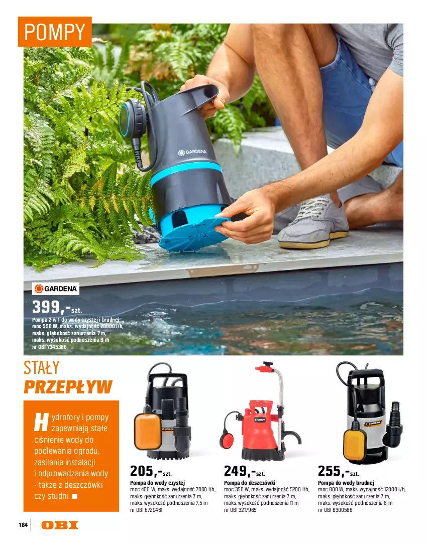 Gazetka promocyjna Obi - Gazetka OBI - ważna 16.03 do 31.08.2026 - strona 184 - produkty: Silan, Sok