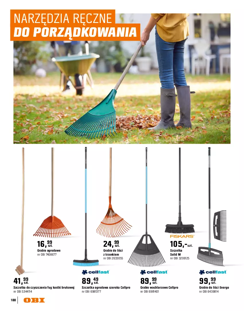 Gazetka promocyjna Obi - Gazetka OBI - ważna 16.03 do 31.08.2026 - strona 188 - produkty: Gra, Por, Szczotka, Zestaw narzędzi