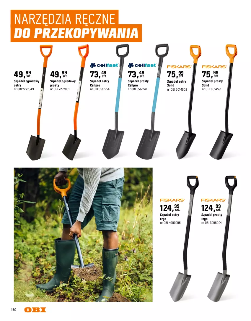 Gazetka promocyjna Obi - Gazetka OBI - ważna 16.03 do 31.08.2026 - strona 190 - produkty: Por