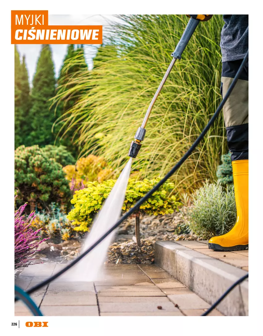Gazetka promocyjna Obi - Gazetka OBI - ważna 16.03 do 31.08.2026 - strona 226 - produkty: Gala, Kärcher, Koc, LG, Myjka ciśnieniowa, Pistolet, Sok, Szczotka