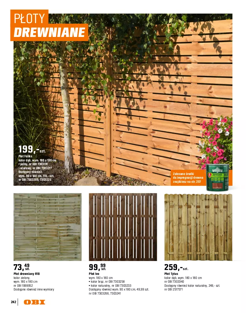 Gazetka promocyjna Obi - Gazetka OBI - ważna 16.03 do 31.08.2026 - strona 242 - produkty: Orbit