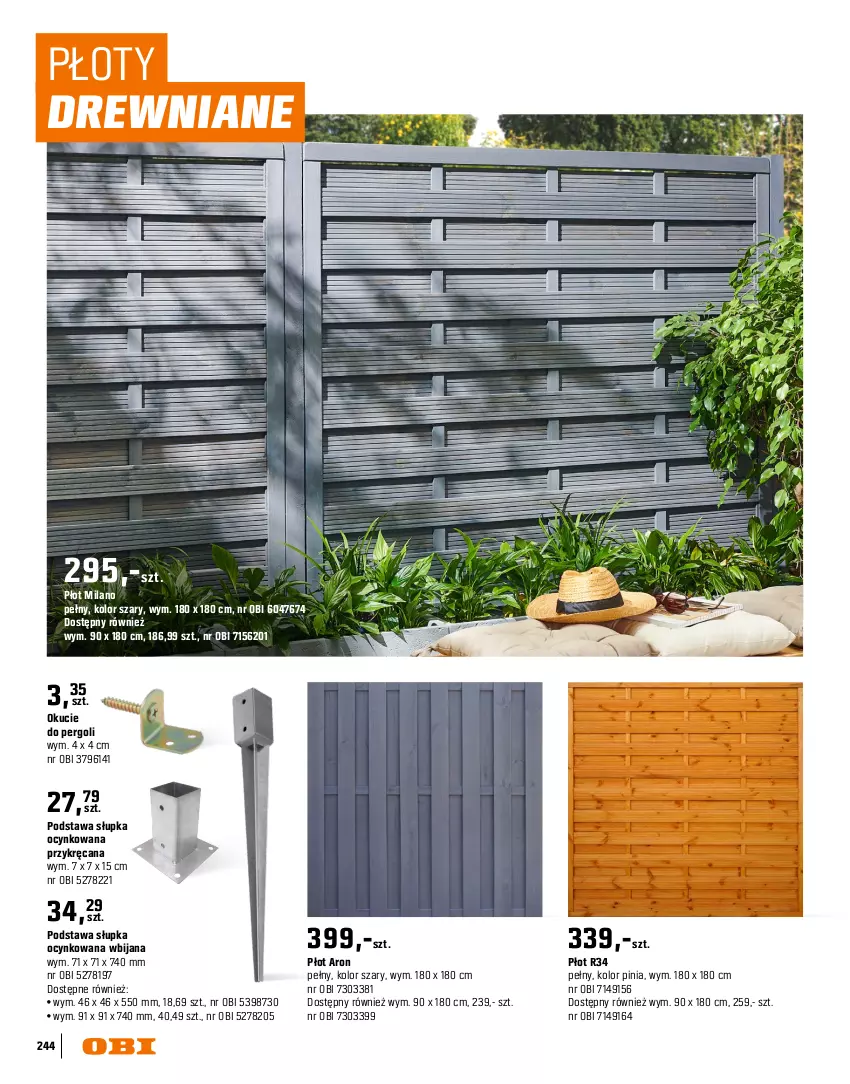 Gazetka promocyjna Obi - Gazetka OBI - ważna 16.03 do 31.08.2026 - strona 244 - produkty: Cynk