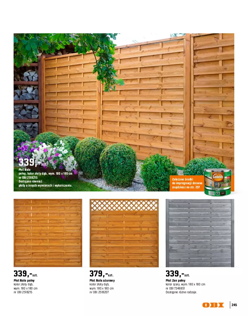 Gazetka promocyjna Obi - Gazetka OBI - ważna 16.03 do 31.08.2026 - strona 245 - produkty: Cynk