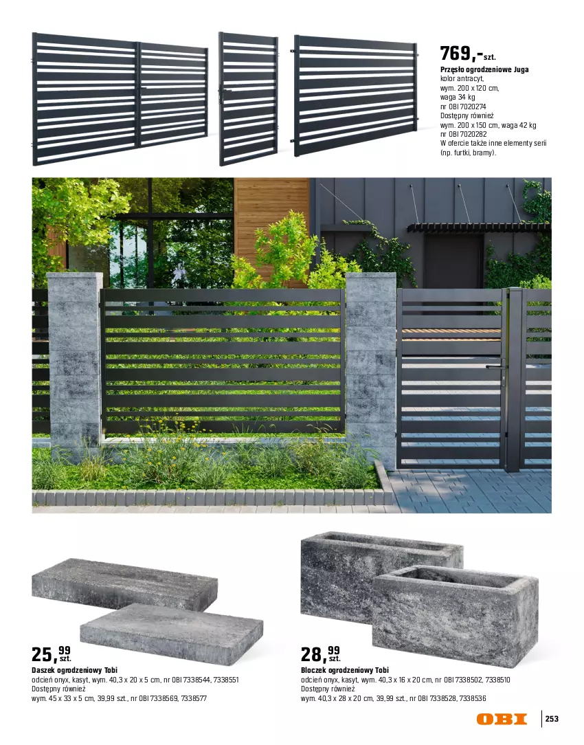 Gazetka promocyjna Obi - Gazetka OBI - ważna 16.03 do 31.08.2026 - strona 253 - produkty: Cień, Ser, Waga
