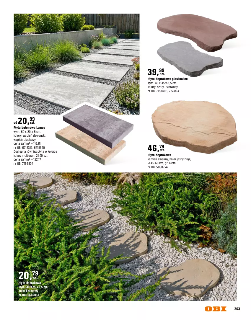 Gazetka promocyjna Obi - Gazetka OBI - ważna 16.03 do 31.08.2026 - strona 263 - produkty: Chodnik, Gra, Intel, Kokos, Płyta