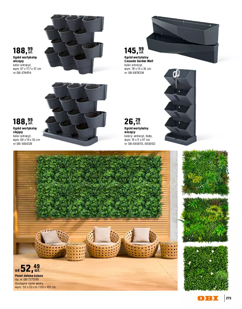 Gazetka promocyjna Obi - Gazetka OBI - ważna 16.03 do 31.08.2026 - strona 273 - produkty: Ogród, Siatka