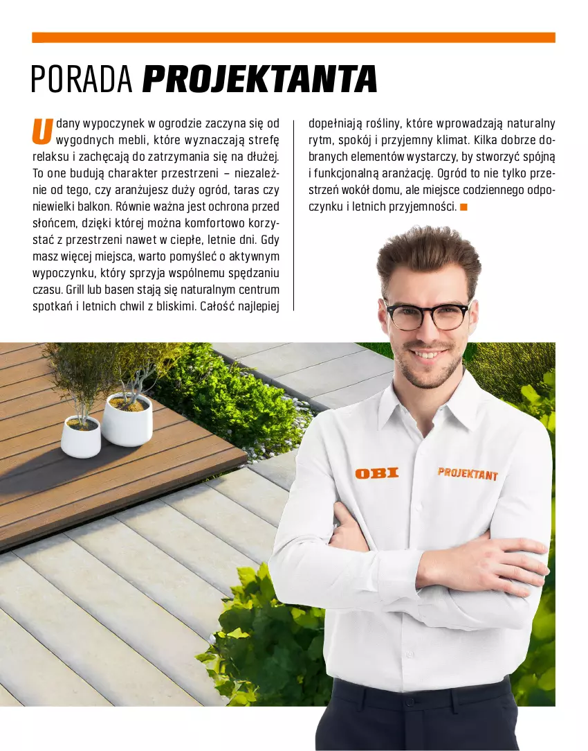Gazetka promocyjna Obi - Gazetka OBI - ważna 16.03 do 31.08.2026 - strona 5 - produkty: Grill, Ogród, Por, Rum