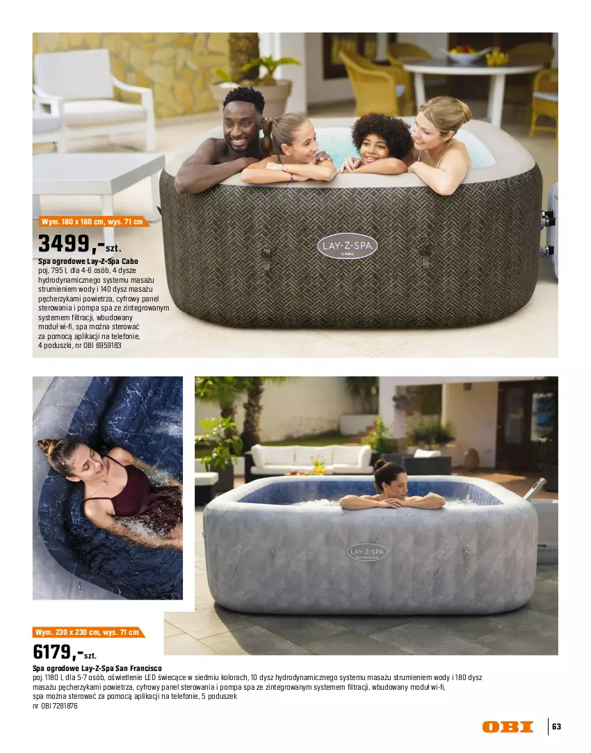 Gazetka promocyjna Obi - Gazetka OBI - ważna 16.03 do 31.08.2026 - strona 63 - produkty: Rum, Telefon