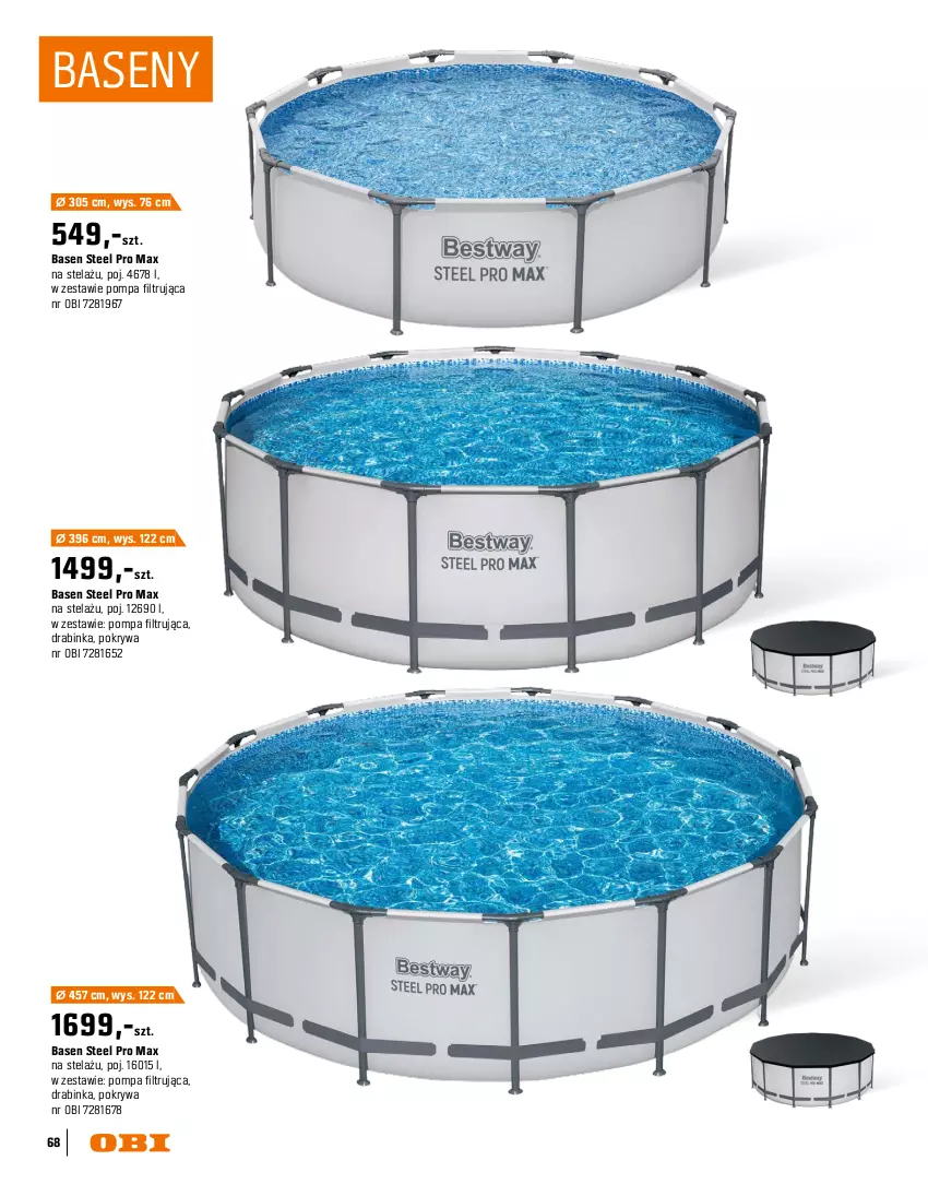 Gazetka promocyjna Obi - Gazetka OBI - ważna 16.03 do 31.08.2026 - strona 68 - produkty: Dezynfekcja, Gra, Inka, Pokrywa, Tablet, Tera, Woda