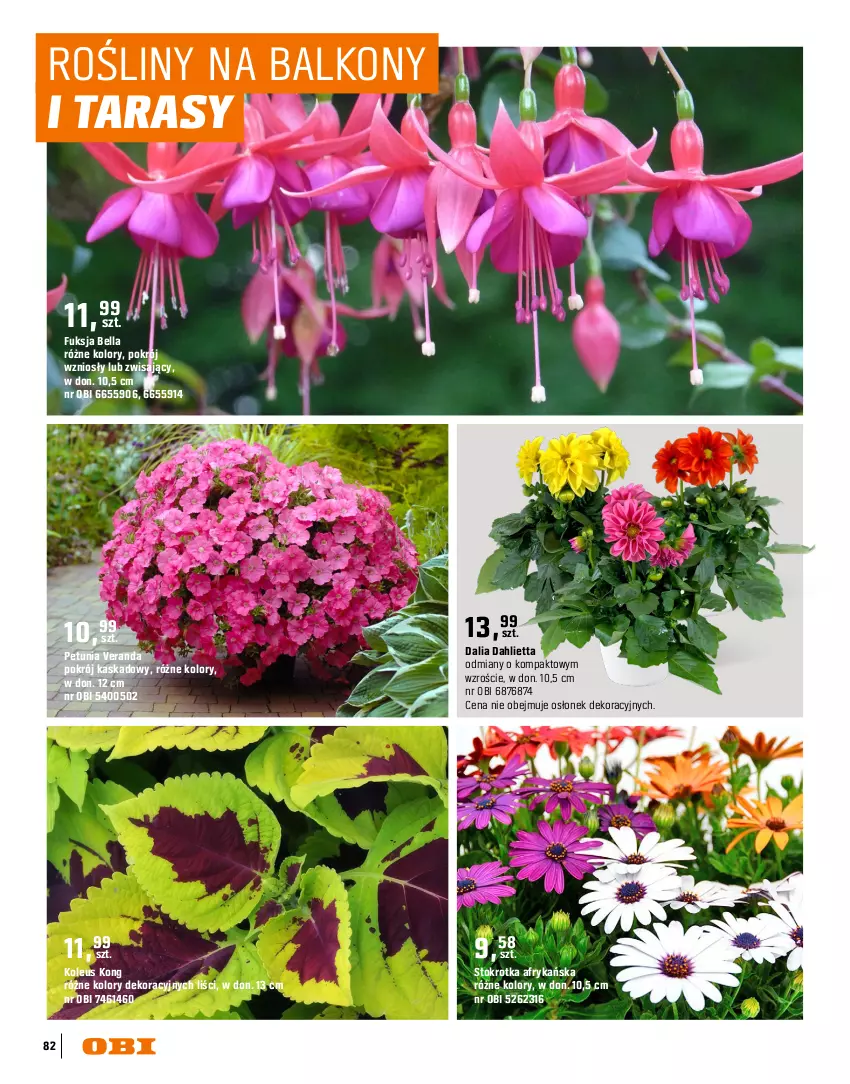 Gazetka promocyjna Obi - Gazetka OBI - ważna 16.03 do 31.08.2026 - strona 82 - produkty: Aksam, Bell, Bella, Helio, Kask