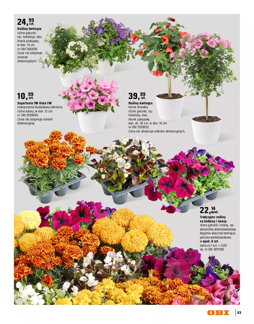 Gazetka promocyjna Obi - Gazetka OBI - ważna 16.03 do 31.08.2026 - strona 83 - produkty: Aksam, Bell, Bella, Helio, Kask