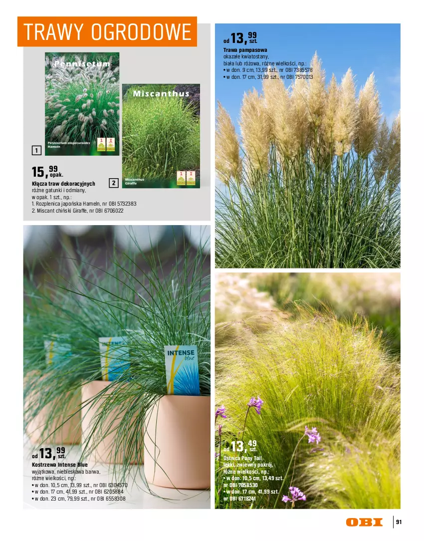 Gazetka promocyjna Obi - Gazetka OBI - ważna 16.03 do 31.08.2026 - strona 91 - produkty: Gin, Intel, Kawa, Sos