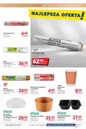 Gazetka promocyjna Makro - [Oferta promocyjna] Artykuły spożywcze i przemysłowe - Gazetka - ważna od 22.08 do 22.08.2022 - strona 19 - produkty: Papier, Pojemnik, Sałat, Kubek papierowy, Kubek, Folia aluminiowa