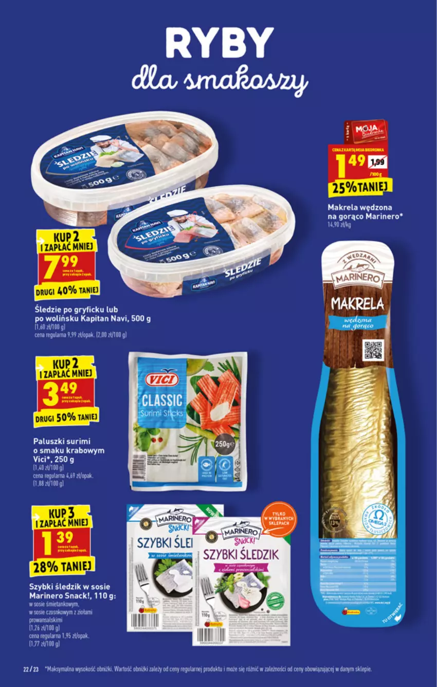 Gazetka promocyjna Biedronka - W tym tygodniu PN - ważna 08.03 do 13.03.2021 - strona 22 - produkty: Gry, Sok, Sos, Surimi