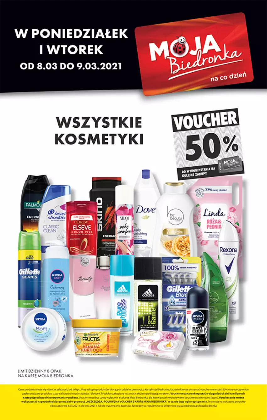 Gazetka promocyjna Biedronka - W tym tygodniu PN - ważna 08.03 do 13.03.2021 - strona 3 - produkty: Dove, Dron, Fa, Gra, Kaki, Por