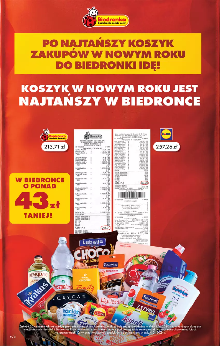 Gazetka promocyjna Biedronka - Od czwartku - ważna 11.01 do 17.01.2024 - strona 2