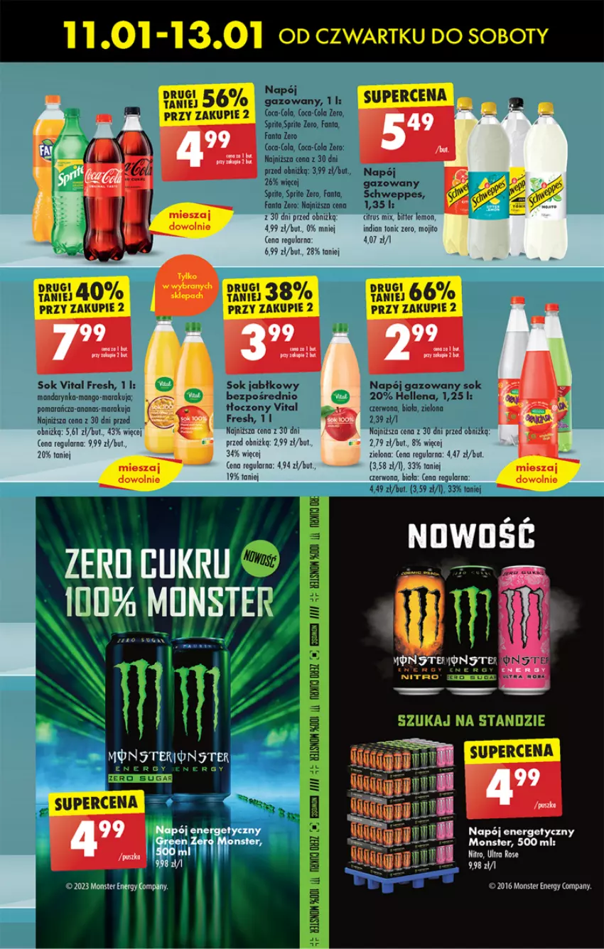 Gazetka promocyjna Biedronka - Od czwartku - ważna 11.01 do 17.01.2024 - strona 69 - produkty: Dell, Napój, Napój energetyczny