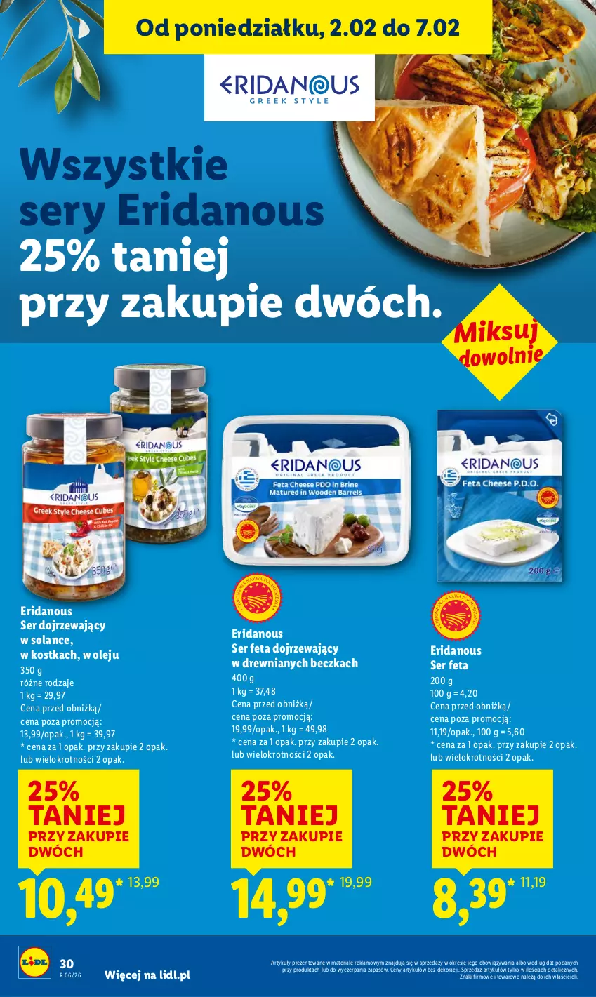 Gazetka promocyjna Lidl - GAZETKA - ważna 05.02 do 07.02.2026 - strona 32 - produkty: Feta, Olej, Ser, Solan