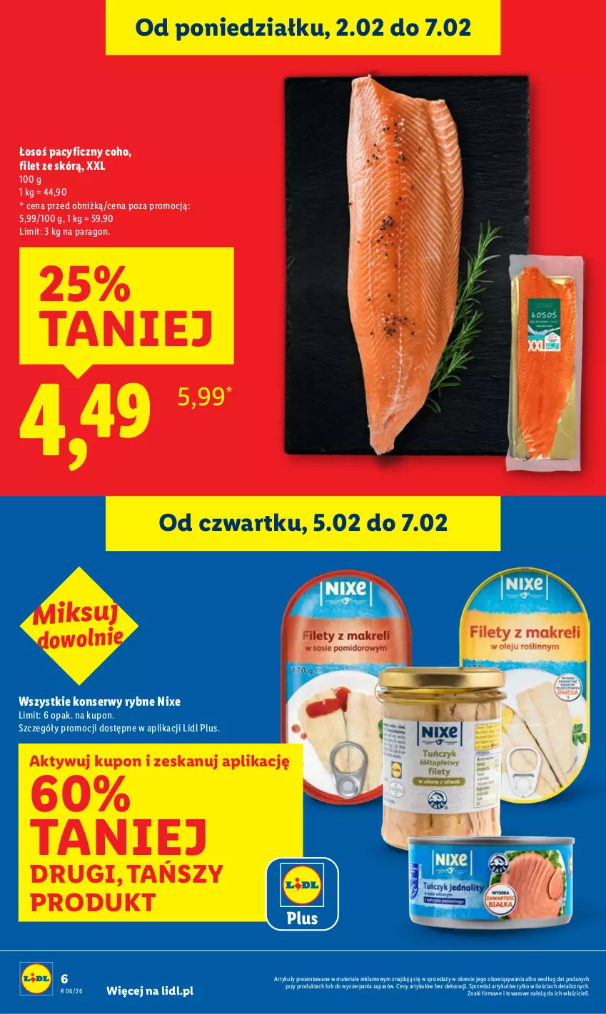 Gazetka promocyjna Lidl - GAZETKA - ważna 05.02 do 07.02.2026 - strona 6 - produkty: Ser