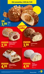 Gazetka promocyjna Lidl - GAZETKA - Gazetka - ważna od 07.02 do 07.02.2026 - strona 23 - produkty: Pączek, Cukier, Róża, Kokos