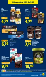 Gazetka promocyjna Lidl - GAZETKA - Gazetka - ważna od 07.02 do 07.02.2026 - strona 31 - produkty: Deser mleczny, Sok, Ser, Mus, Jogurt, Lody, Czekolada mleczna, Pilos, Czekolada, Deser, Napój