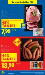 Gazetka promocyjna Lidl - GAZETKA - Gazetka - ważna od 07.02 do 07.02.2026 - strona 4 - produkty: PIKOK, Kiełbasa, Kiełbasa śląska