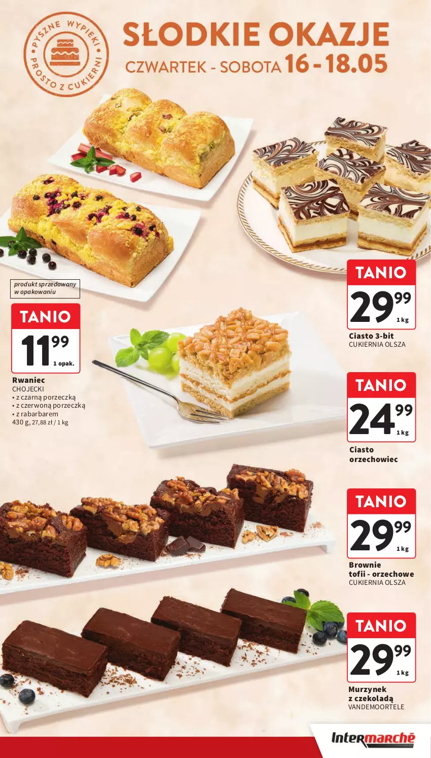 Gazetka promocyjna Intermarche - Gazetka Intermarche - ważna 16.05 do 22.05.2024 - strona 23 - produkty: Brownie, Cukier, Murzynek, Por