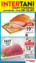 Gazetka promocyjna Intermarche - Gazetka Intermarche - Gazetka - ważna od 22.05 do 22.05.2024 - strona 7 - produkty: Szynka wieprzowa, Madej Wróbel, Szynka, Ogonówka