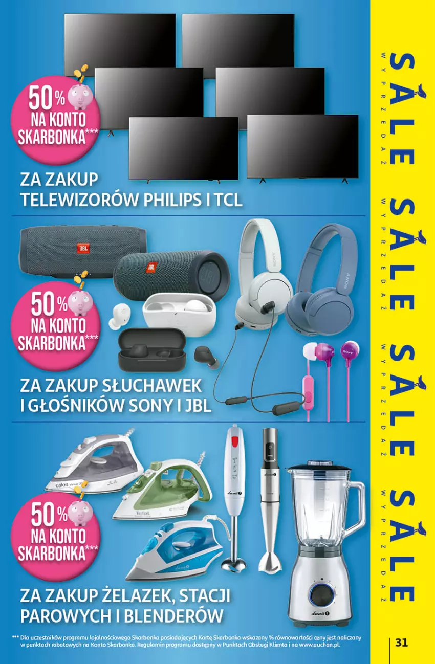 Gazetka promocyjna Auchan - Gazetka Wielkie Przeboje Cenowe Hipermarket Auchan - ważna 02.01 do 07.01.2026 - strona 31