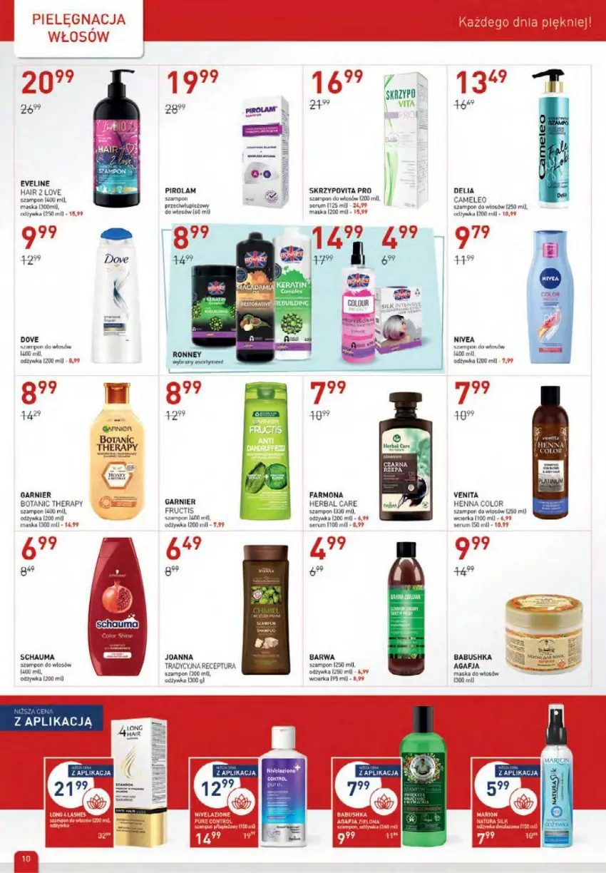 Gazetka promocyjna Drogerie Jawa - ważna 05.01 do 02.02.2022 - strona 10 - produkty: Eleo, Eveline, Fa, Fructis, Garnier, LANA, Maska, Nivea, Odżywka, Rum, Schauma, Ser, Serum, Szampon