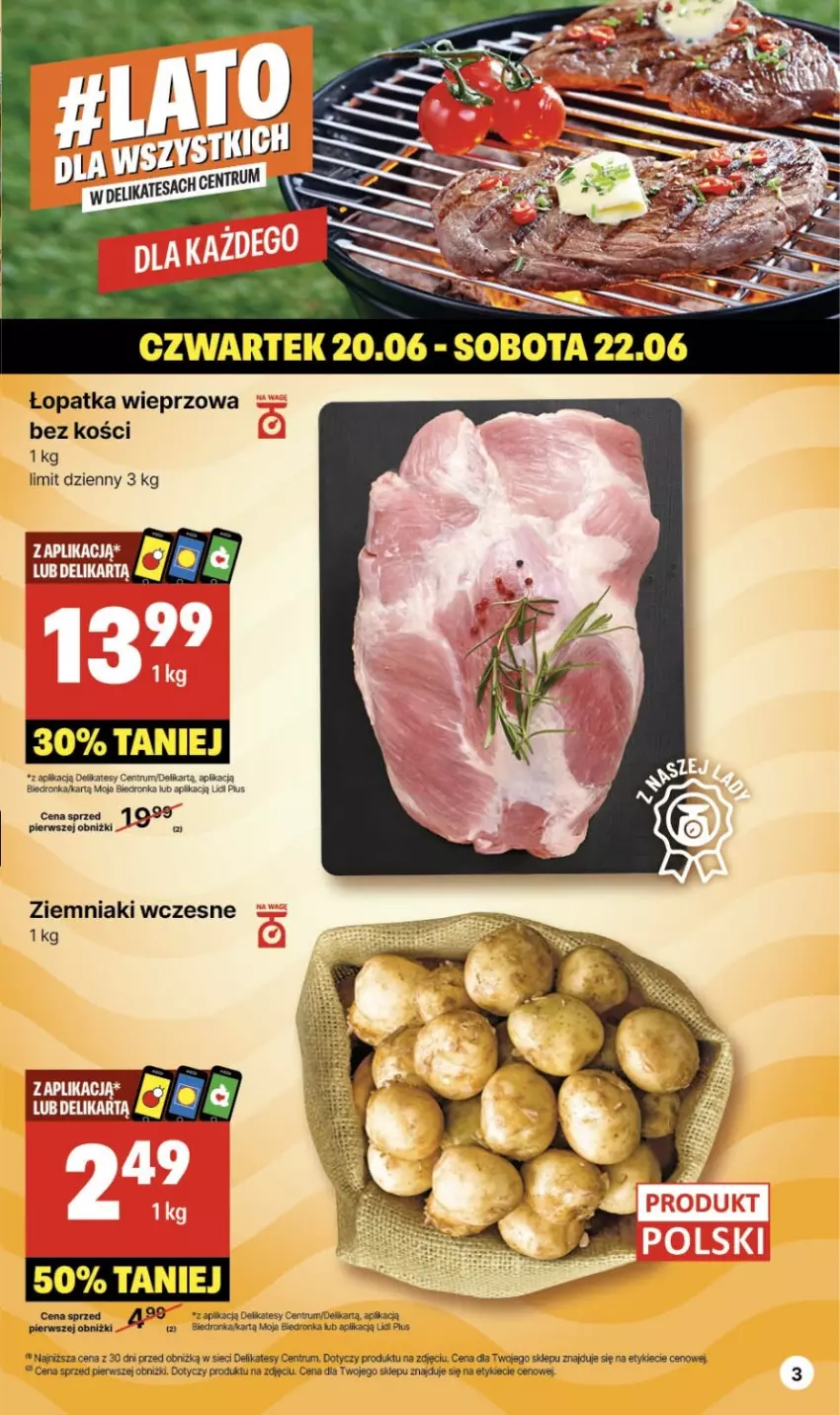 Gazetka promocyjna Delikatesy Centrum - #LATO DLA WSZYSTKICH w Delikatesach Centrum od 17 czerwca! 17-30.06.2024 - ważna 17.06 do 30.06.2024 - strona 3 - produkty: Dron, Rum, Ziemniaki