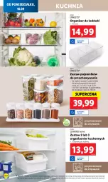 Gazetka promocyjna Lidl - GAZETKA - Gazetka - ważna od 21.09 do 21.09.2024 - strona 18 - produkty: Ivar, Kuchnia, Organizer, Pojemnik