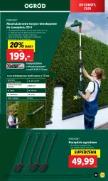 Gazetka promocyjna Lidl - GAZETKA - Gazetka - ważna od 21.09 do 21.09.2024 - strona 41 - produkty: Parkside, Okulary ochronne, Teleskop, Top, Ser, Noż, Rura, Nożyce, Ogród, Akumulator