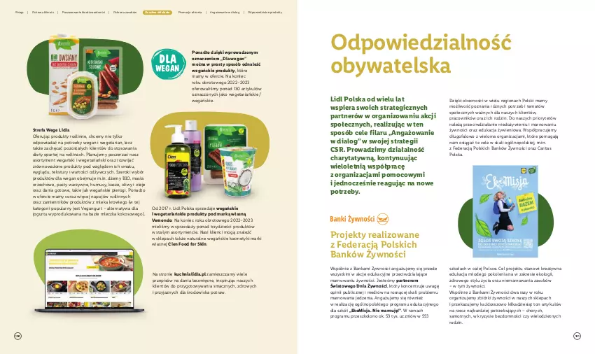 Gazetka promocyjna Lidl - Lidl Polska - ważna 14.03.2024 do 14.03.2030 - strona 51 - produkty: Dania gotowe, Dżem, Fa, Gra, Jogurt, Kokos, Kuchnia, Mus, O nas, Olej, Pierogi, Rama, Vegangurt