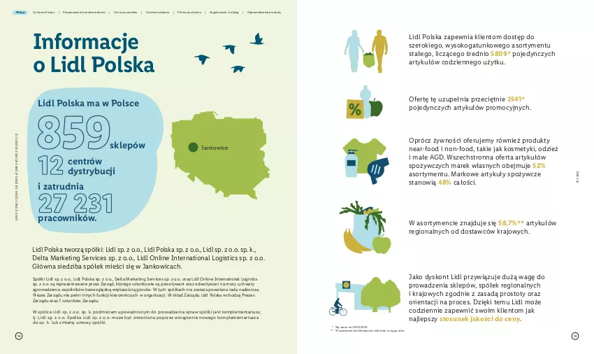 Gazetka promocyjna Lidl - Lidl Polska - ważna 14.03.2024 do 14.03.2030 - strona 7 - produkty: Artykuły spożywcze, Półka, Ser, Sok