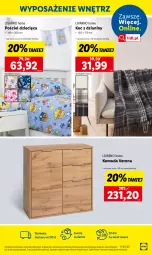 Gazetka promocyjna Lidl - GAZETKA - Gazetka - ważna od 01.02 do 01.02.2025 - strona 33 - produkty: Koc, Ivar, Pościel, Komoda, Moda, Dzieci