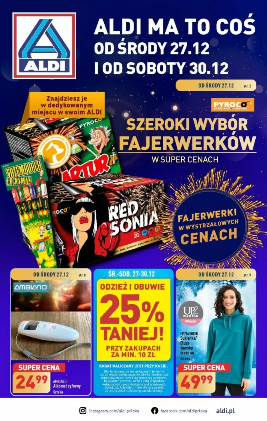 Gazetka promocyjna Aldi - ważna 27.12 do 30.12.2023 - strona 1