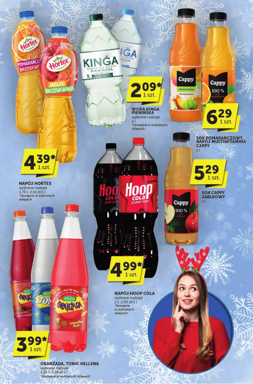 Gazetka promocyjna ABC - ważna 12.12 do 24.12.2024 - strona 28 - produkty: Cappy, Hellena, Hoop, Hortex, Napój, Oranżada, Sok, Sok pomarańczowy