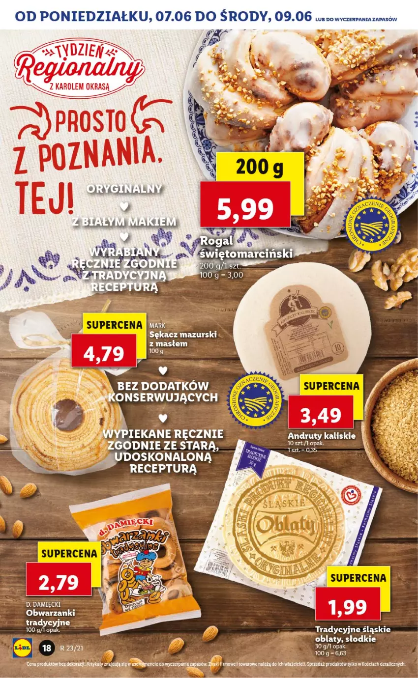 Gazetka promocyjna Lidl - TYDZIEŃ REGIONALNY - ważna 07.06 do 11.06.2021 - strona 29 - produkty: Sękacz, Ser