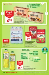 Gazetka promocyjna Auchan - Gazetka Tanie Zakupy Supermarket Auchan - Gazetka - ważna od 02.08 do 02.08.2023 - strona 10 - produkty: Dawtona, Sos, Sardynki, Primavera, Prima, Olej rzepakowy, Woda, Olej, Omega-3, Pomidory