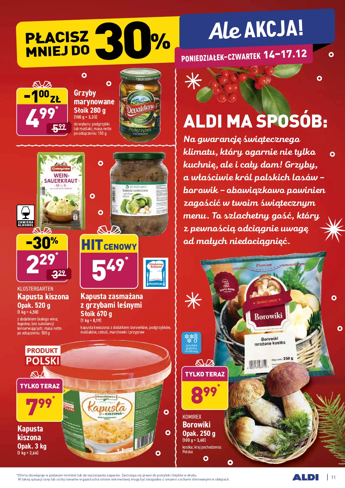 Gazetka promocyjna Aldi - Cała - ważna 14.12 do 31.12.2020 - strona 11