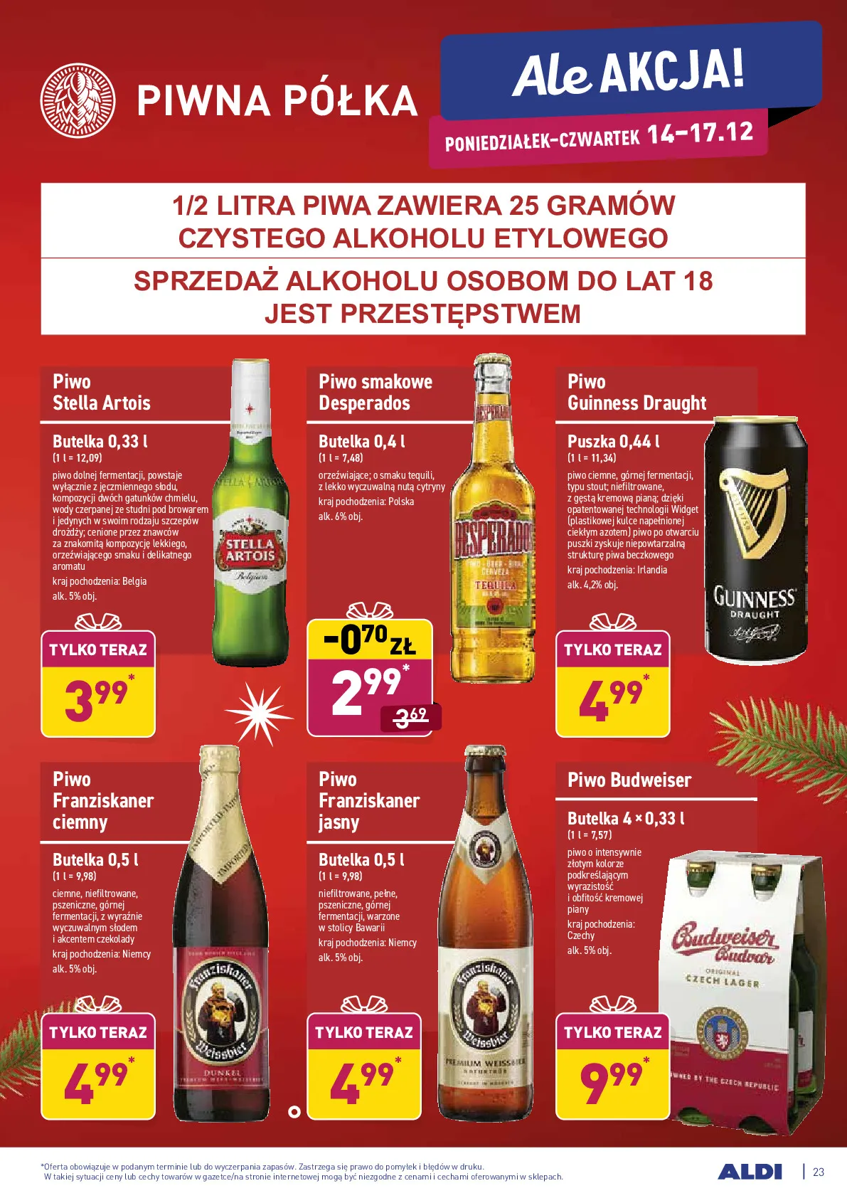 Gazetka promocyjna Aldi - Cała - ważna 14.12 do 31.12.2020 - strona 23