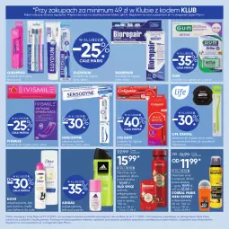 Gazetka promocyjna Super Pharm - Gazetka - Gazetka - ważna od 05.11 do 05.11.2025 - strona 9 - produkty: Old Spice, Biorepair, Elgydium, Curaprox, Adidas, Końcówki do szczoteczk, Dove, L’Oréal, Colgate, Antyperspirant, Sensodyne, LG
