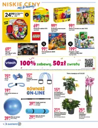 Gazetka promocyjna E Leclerc - Gazetka - ważna od 16.10 do 16.10.2021 - strona 14 - produkty: LEGO Classic, Por, Hibiskus, Domek na drzewie, Walizka, Kask, LEGO Technic, LEGO, Storczyk, Bromelia, Ekspander, LEGO City, Klocki, Drzwi, LEGO Creator, Fa