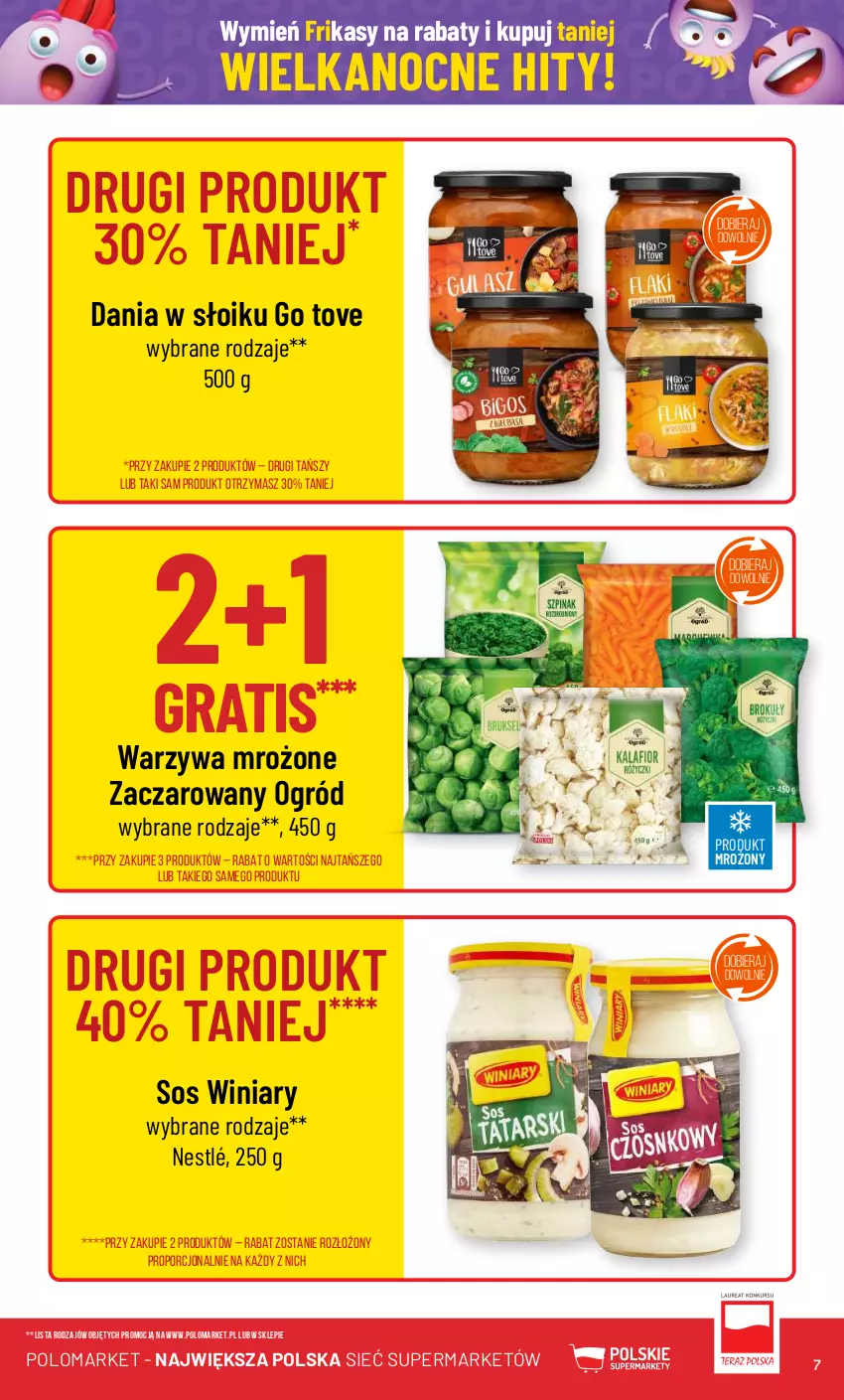 Gazetka promocyjna PoloMarket - Gazetka pomocyjna - ważna 27.03 do 02.04.2024 - strona 7 - produkty: Gra, Nestlé, Ogród, Por, Sos, Warzywa, Winiary