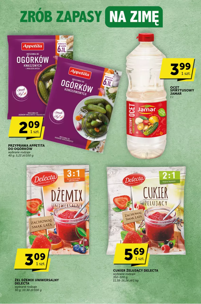 Gazetka promocyjna Groszek - ważna 13.07 do 25.07.2023 - strona 16 - produkty: Cukier, Delecta, Gra, Ocet