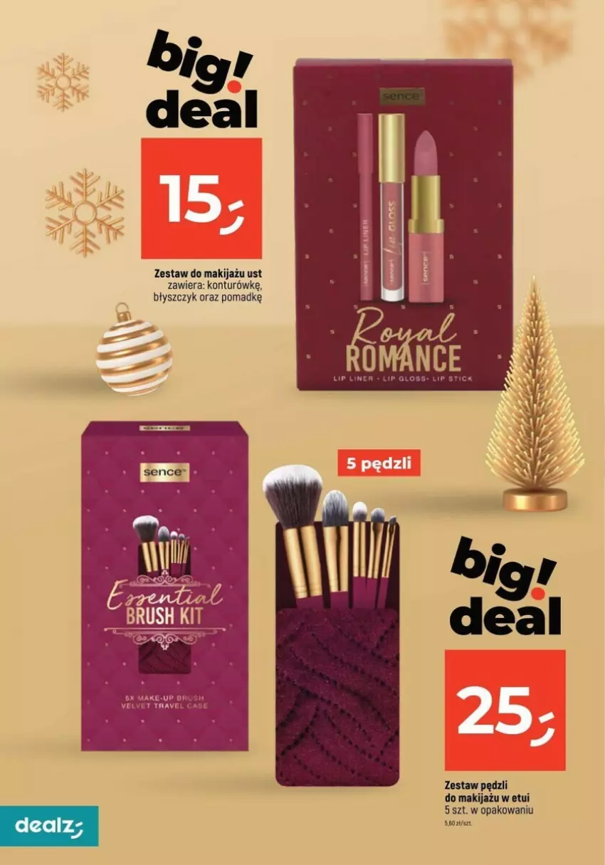 Gazetka promocyjna Dealz - ważna 23.11 do 29.11.2023 - strona 17 - produkty: Makijaż, Velvet, Zestaw pędzli