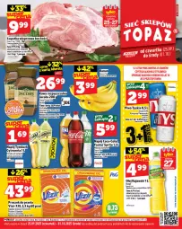 Gazetka promocyjna Topaz - Gazetka - Gazetka - ważna od 01.10 do 01.10.2025 - strona 1 - produkty: Piwo, Kujawski, Kawa rozpuszczalna, Proszek do prania, Kawa, Tyskie, Vizir, Waga, Olej