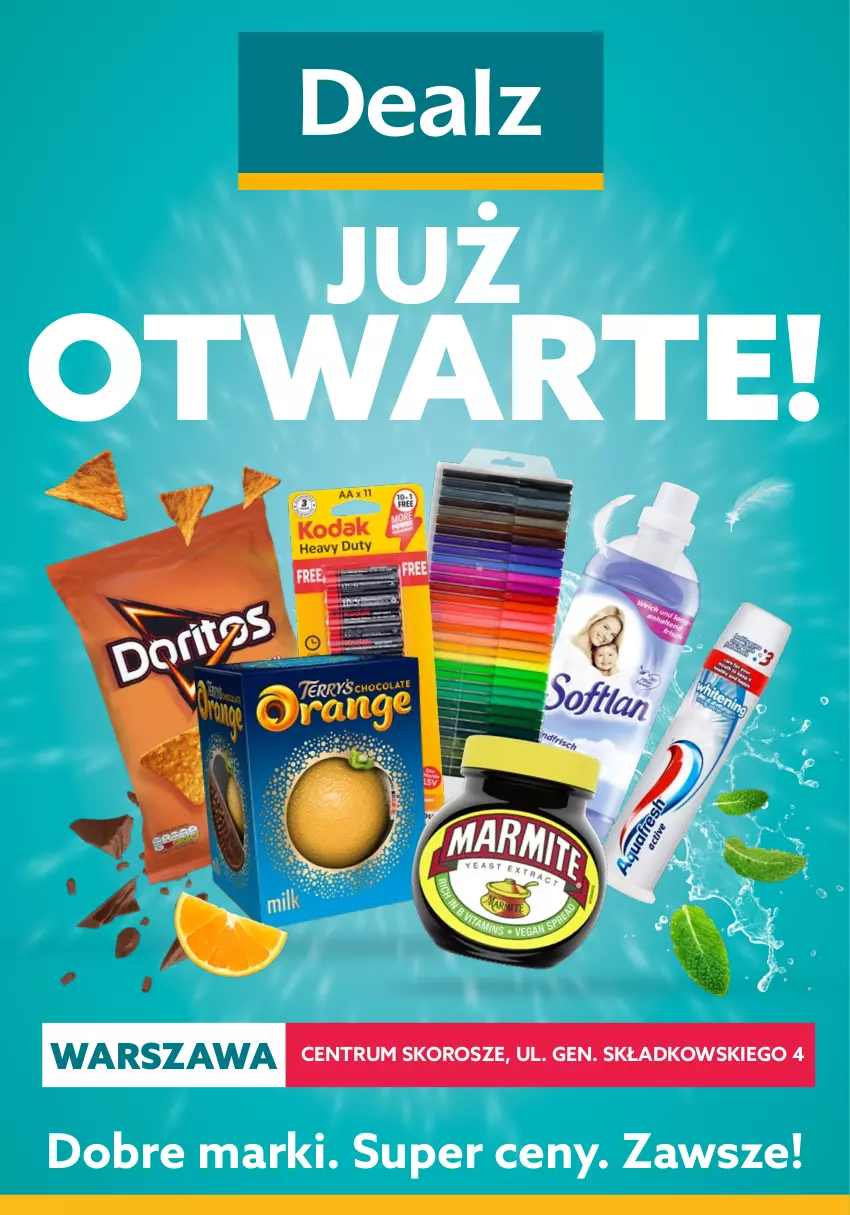 Gazetka promocyjna Dealz - NOWY SKLEPWarszawa, Centrum Skorosze - ważna 22.03 do 05.04.2022 - strona 1 - produkty: Rum