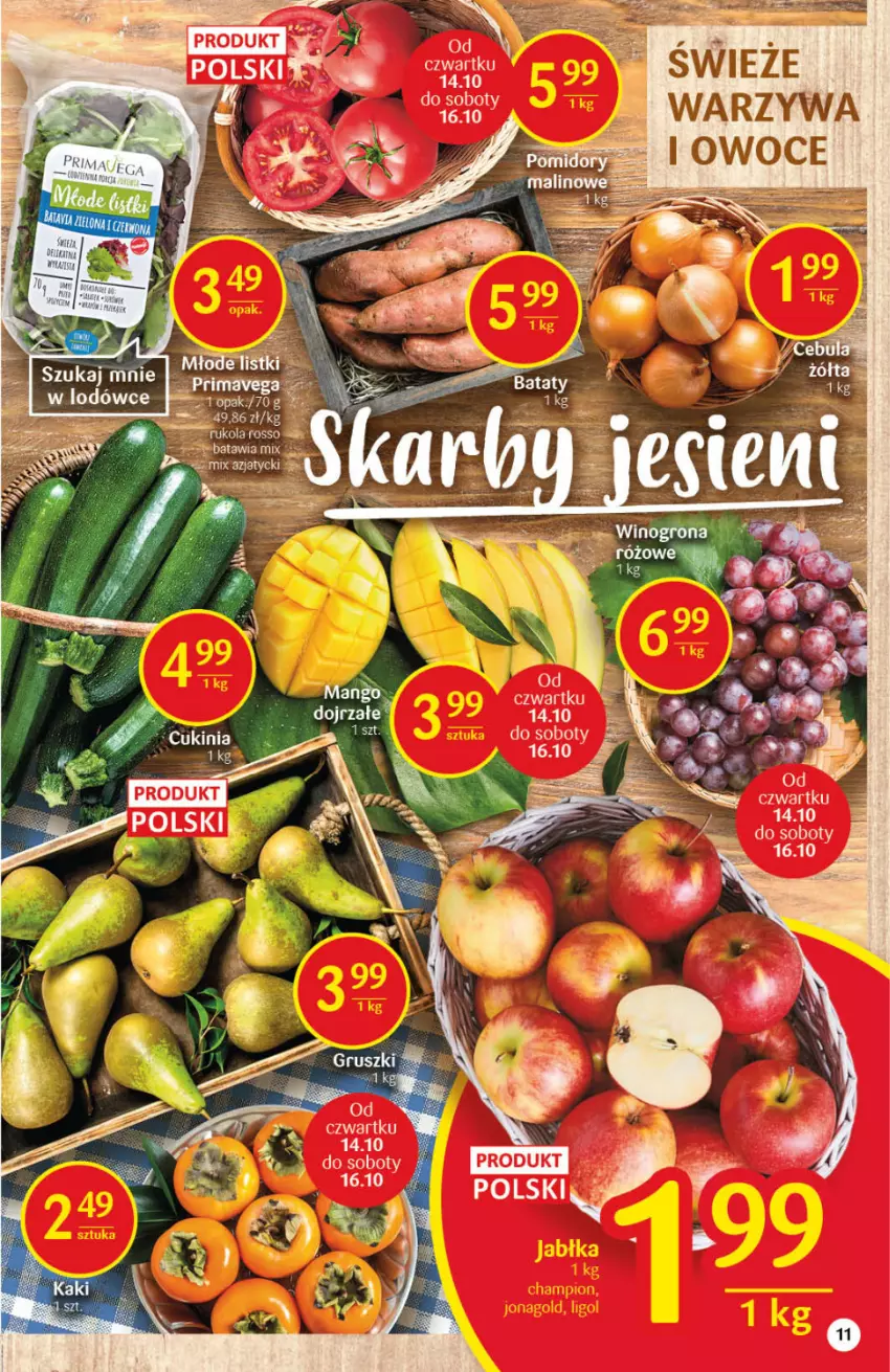 Gazetka promocyjna Delikatesy Centrum - Gazetka DC41 n. fresh - ważna 14.10 do 20.10.2021 - strona 11 - produkty: Warzywa